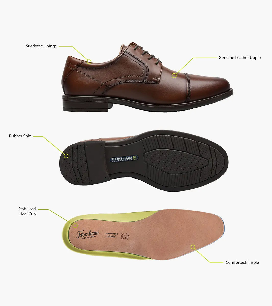 Midtown Cap Toe Oxford