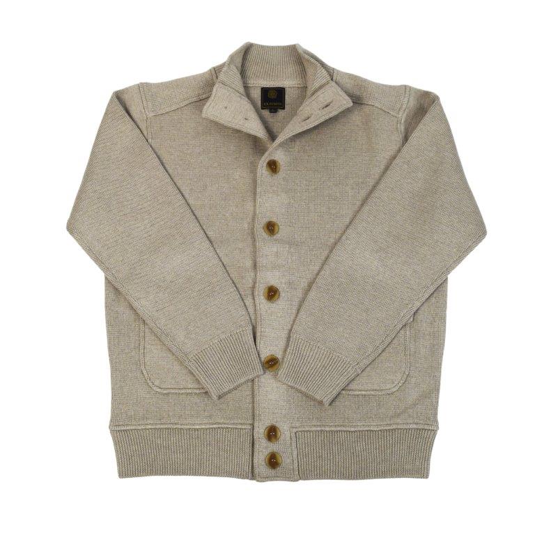 Button Mock Cardigan
