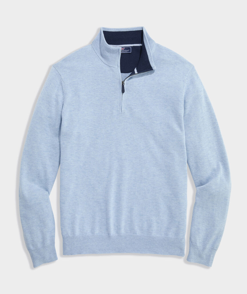 Tipped Boathouse Quarter Zip