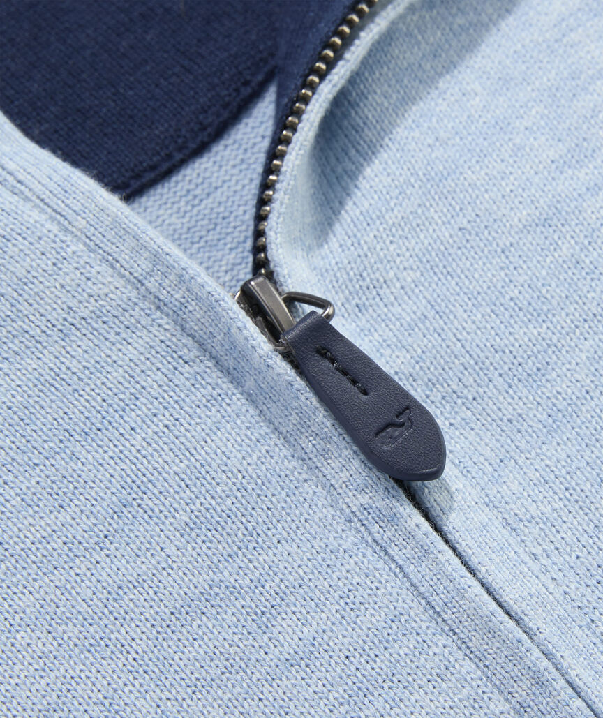 Tipped Boathouse Quarter Zip