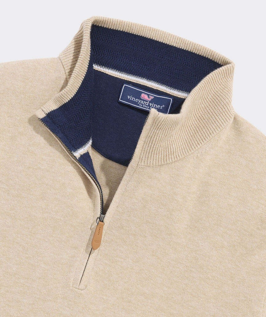 Tipped Boathouse Quarter Zip
