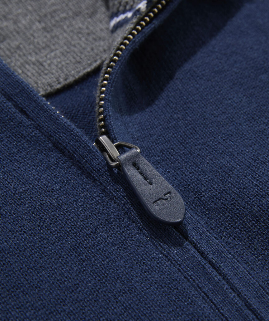 Tipped Boathouse Quarter Zip