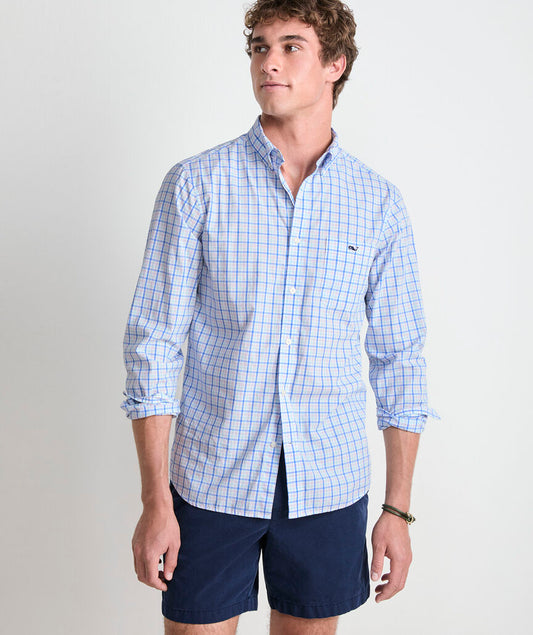 Kingston Tattersall Perfect Wash Poplin Shirt