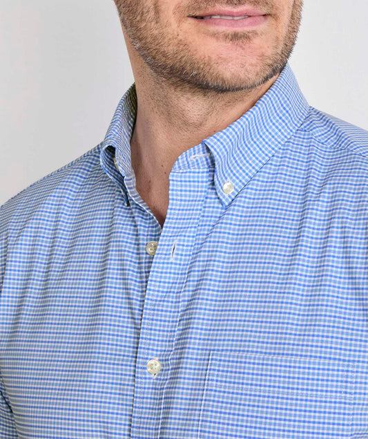 Tradewind Check Performance Cotton Shirt