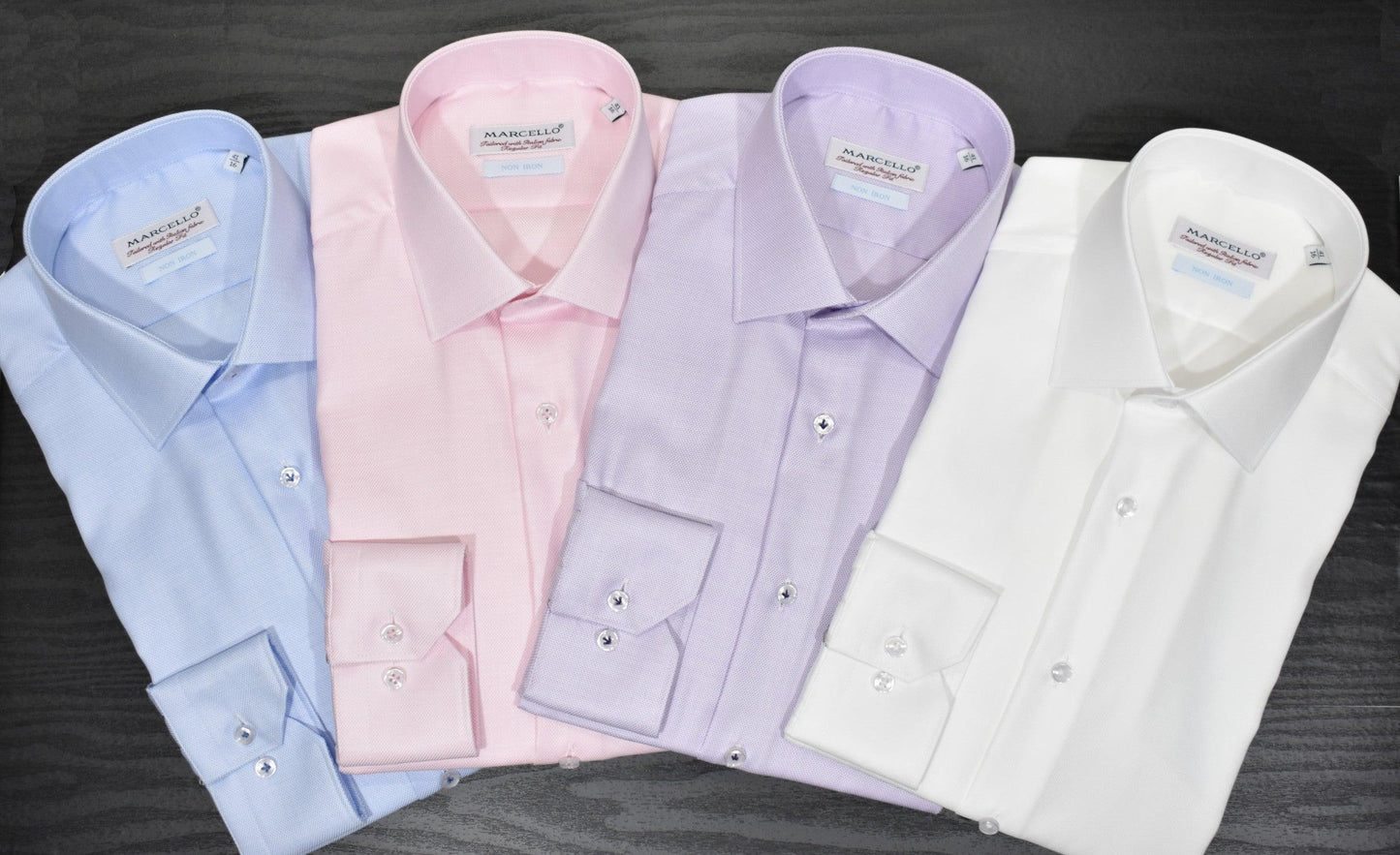 Fine Piquet Dress Shirt