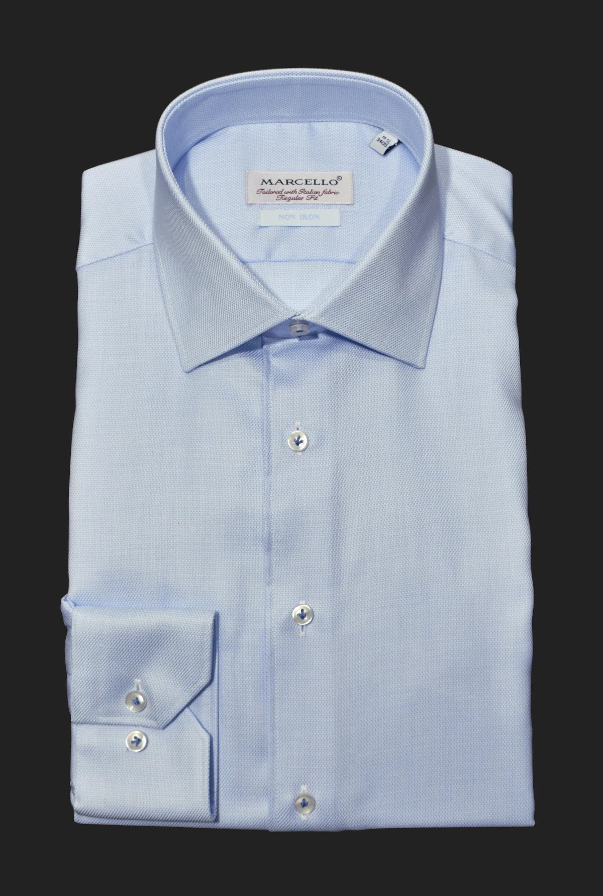 Fine Piquet Dress Shirt