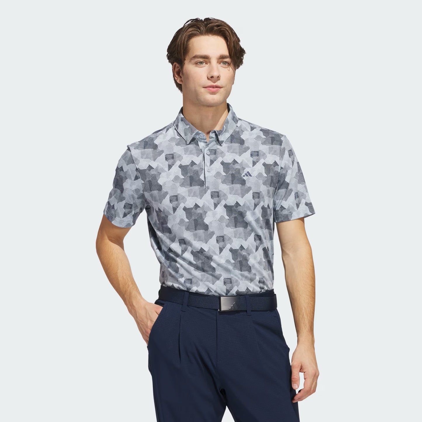 Go-To Printed Polo