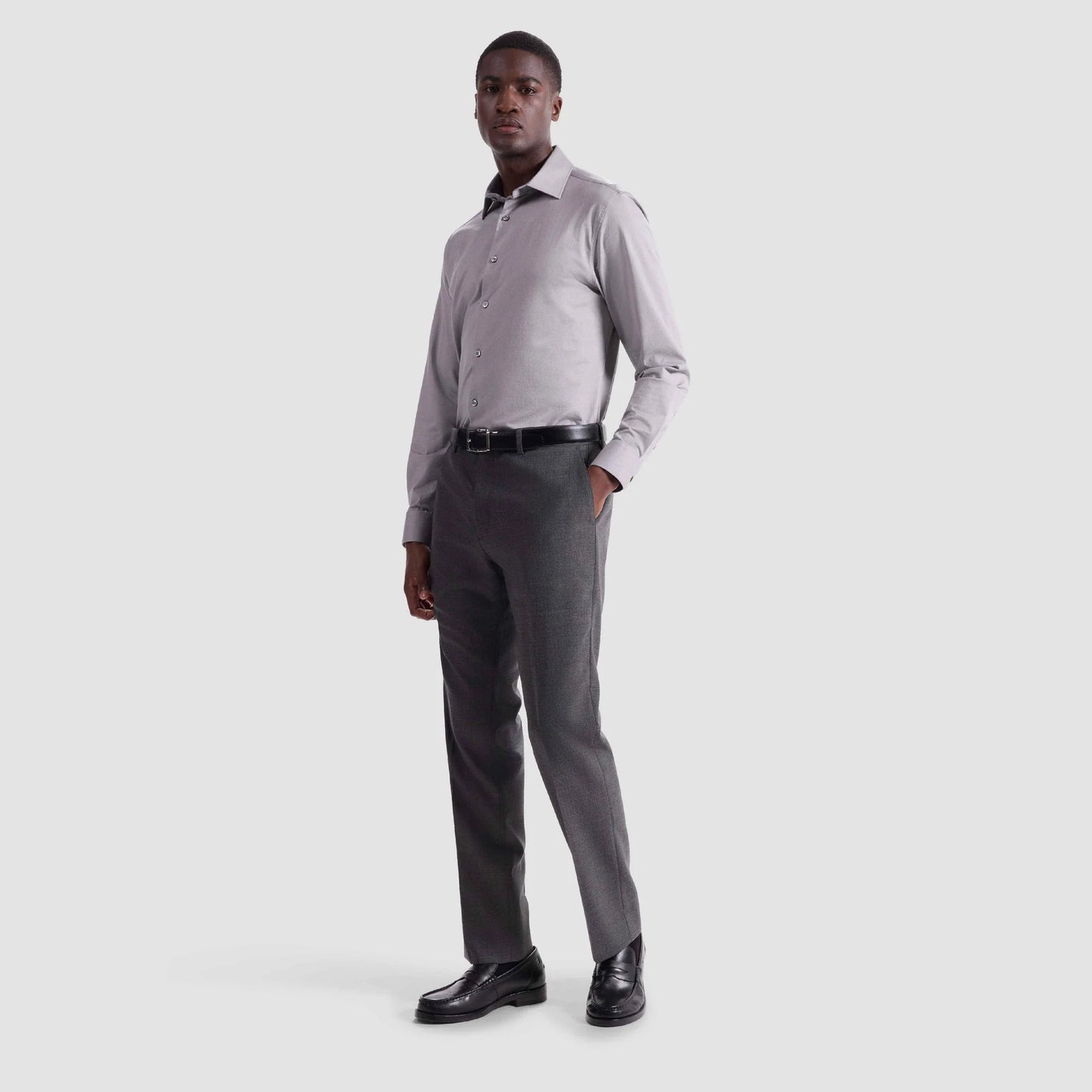 Jimmy Double-Sided Melange OoohCotton Shirt