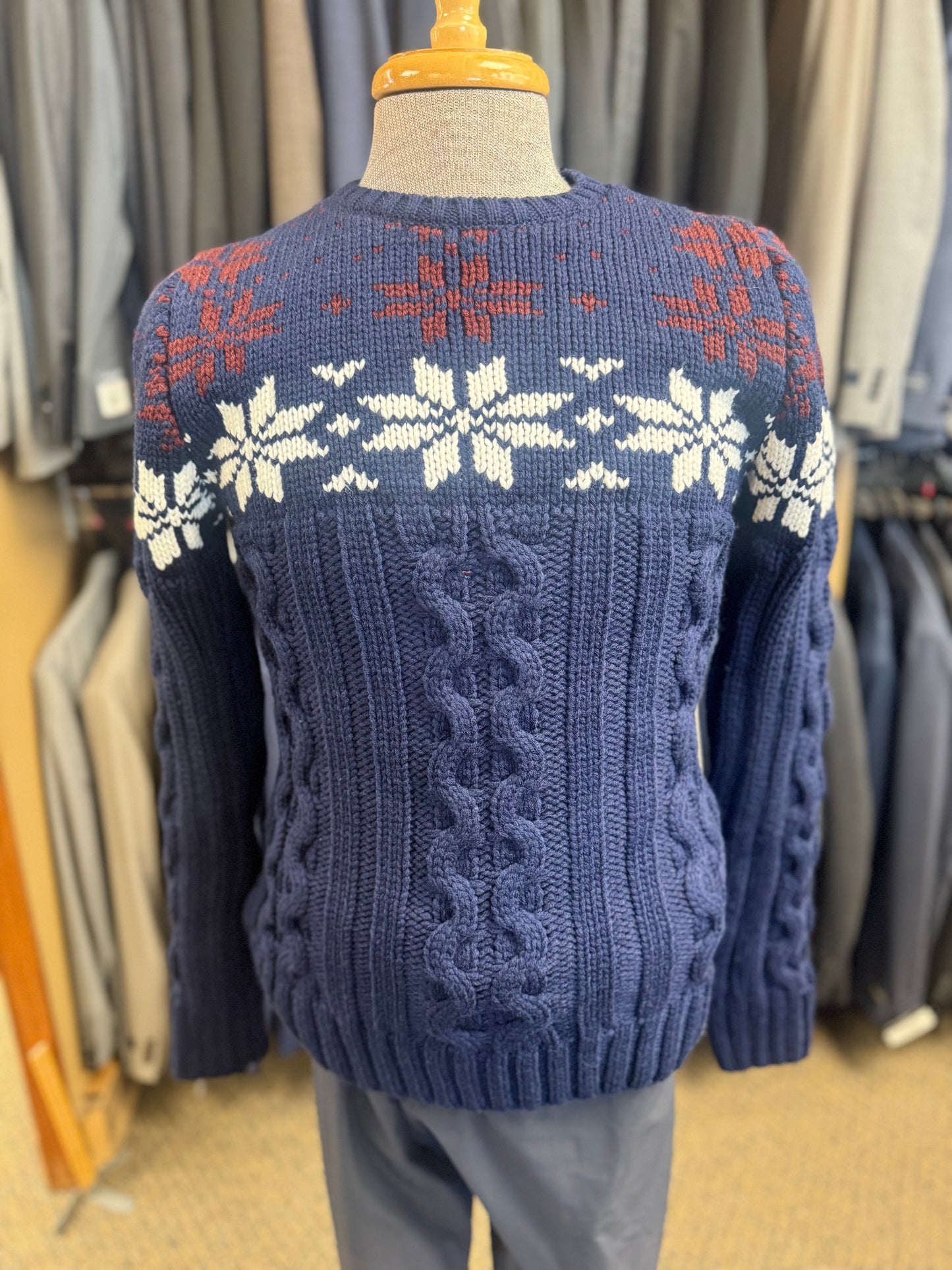 Spazio Snowflake Sweater