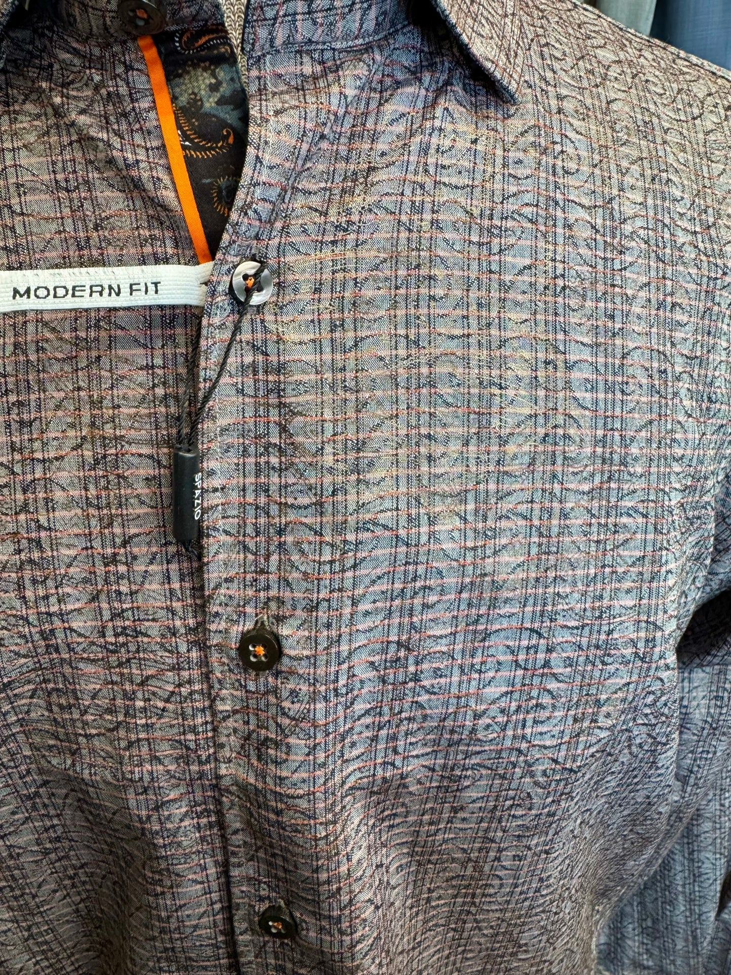 Paisley Check Sport Shirt