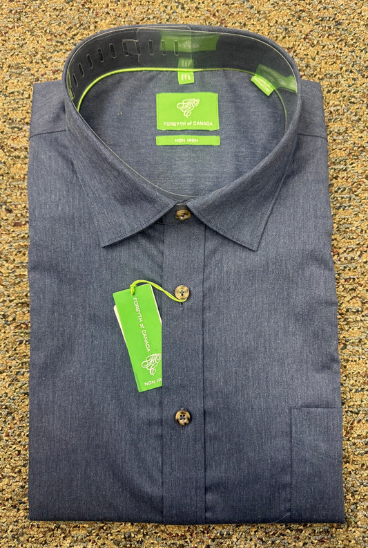 Heathered Solid Sport Shirt