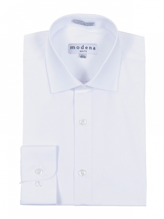 Modena Slim Fit Regular Cuff Shirt - M300SP0R - White White / 14.5 / 32/33 Modena Slim Fit Regular Cuff Shirt - M300SP0R - White White / 14.5 / 32/33