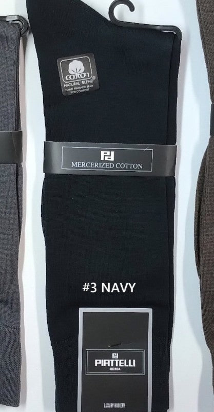 Mercerized Cotton Piattelli Socks