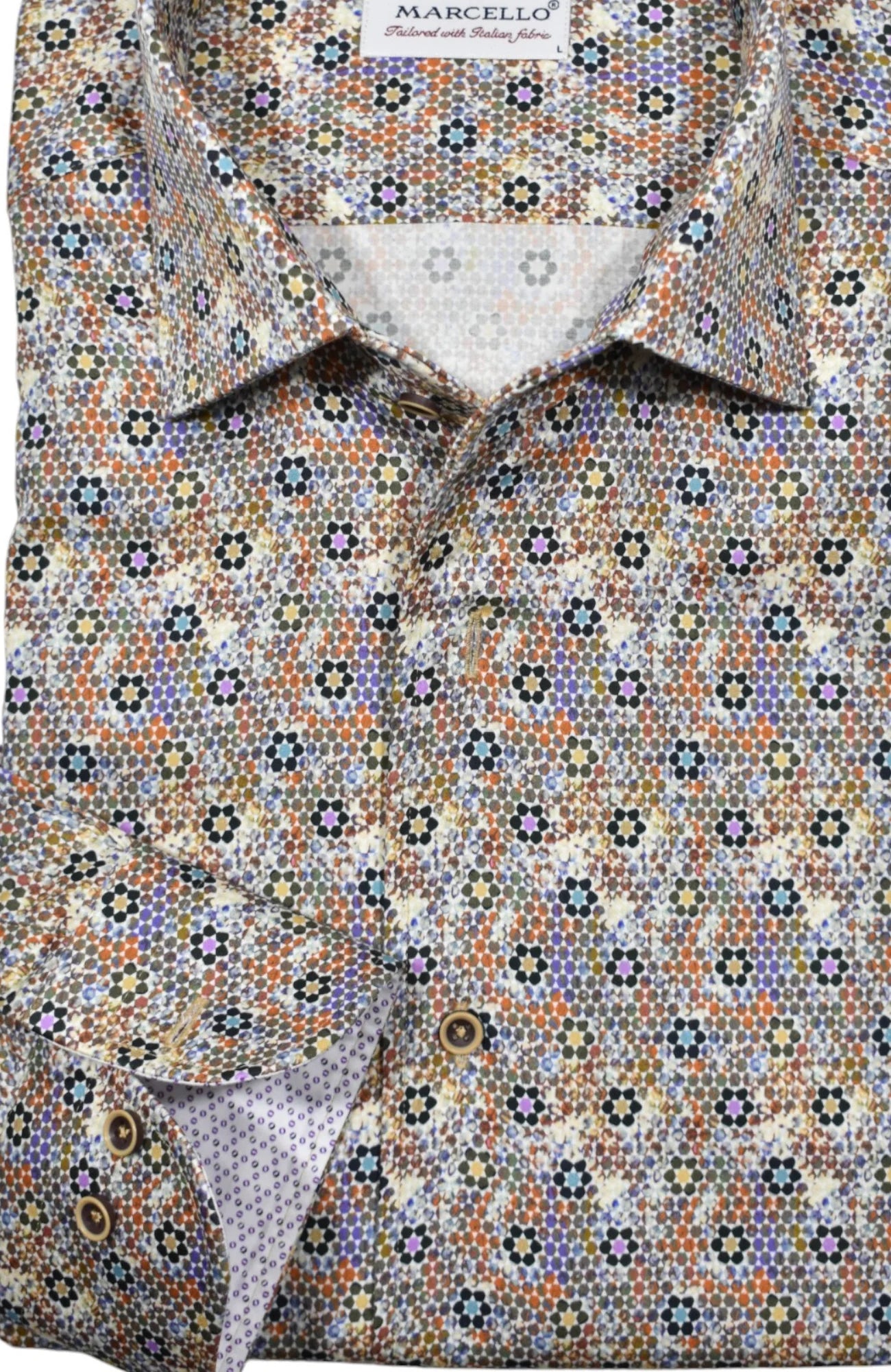 Carnivale Roll Collar Shirt