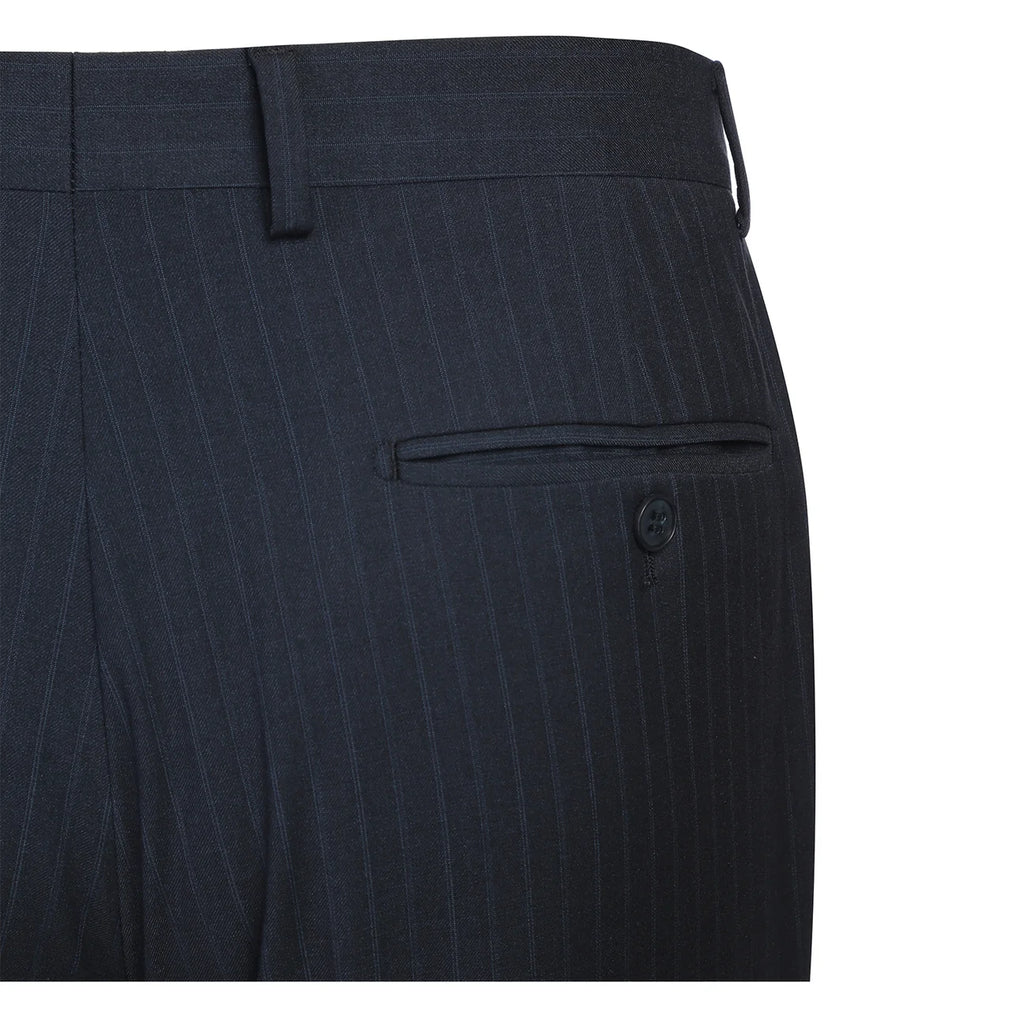 Prestige Navy Pinstripe Suit