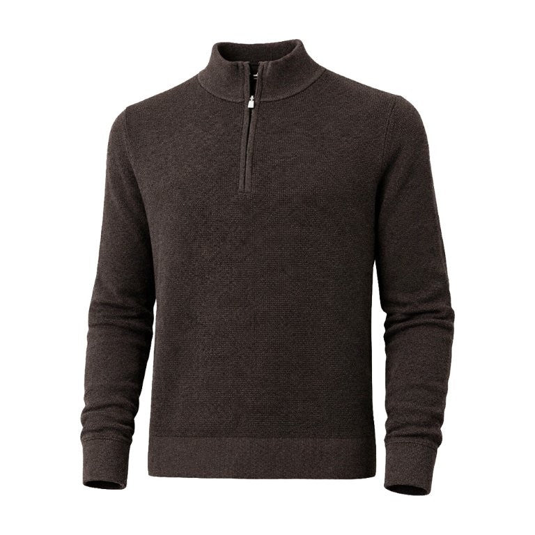Thermal Quarter Zip Sweater