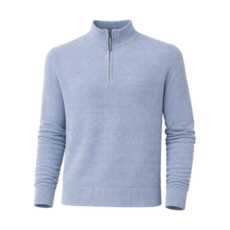 Thermal Quarter Zip Sweater