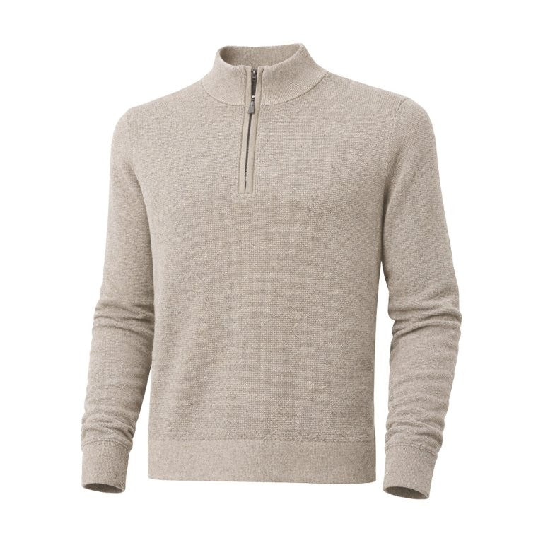 Thermal Quarter Zip Sweater