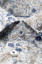 Paisley Print Twill Modern Fit Dress Shirt