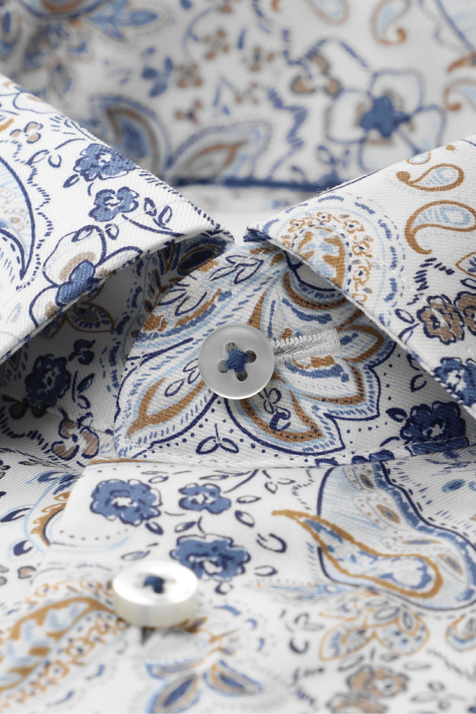 Paisley Print Twill Modern Fit Dress Shirt