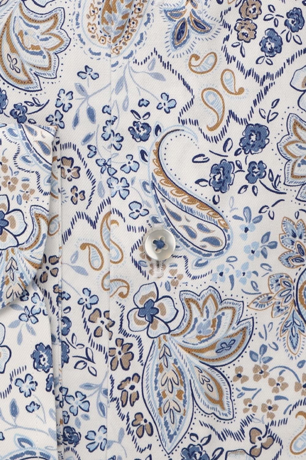 Paisley Print Twill Modern Fit Dress Shirt