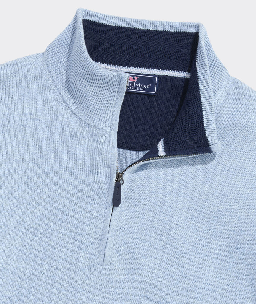 Tipped Boathouse Quarter Zip