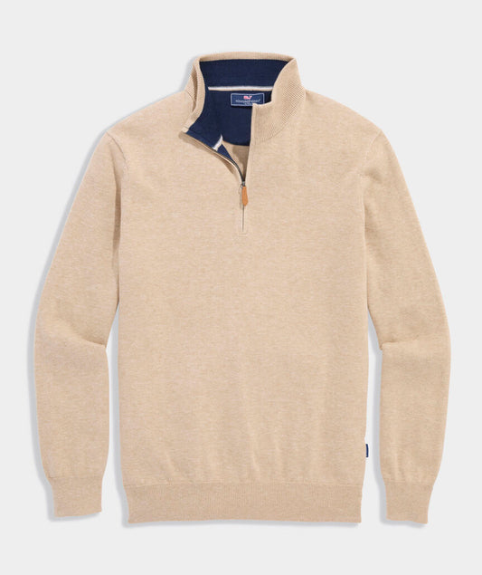 Tipped Boathouse Quarter Zip