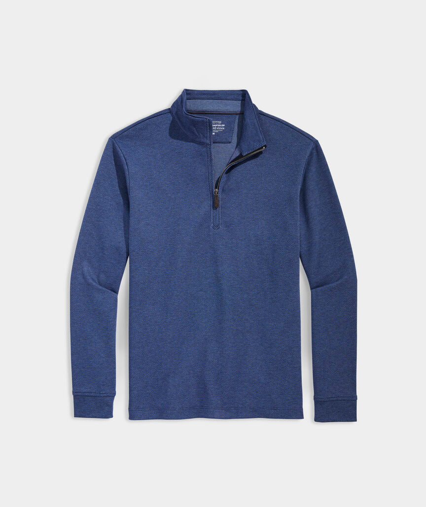 Herringbone Bluffs Performance Quarter Zip