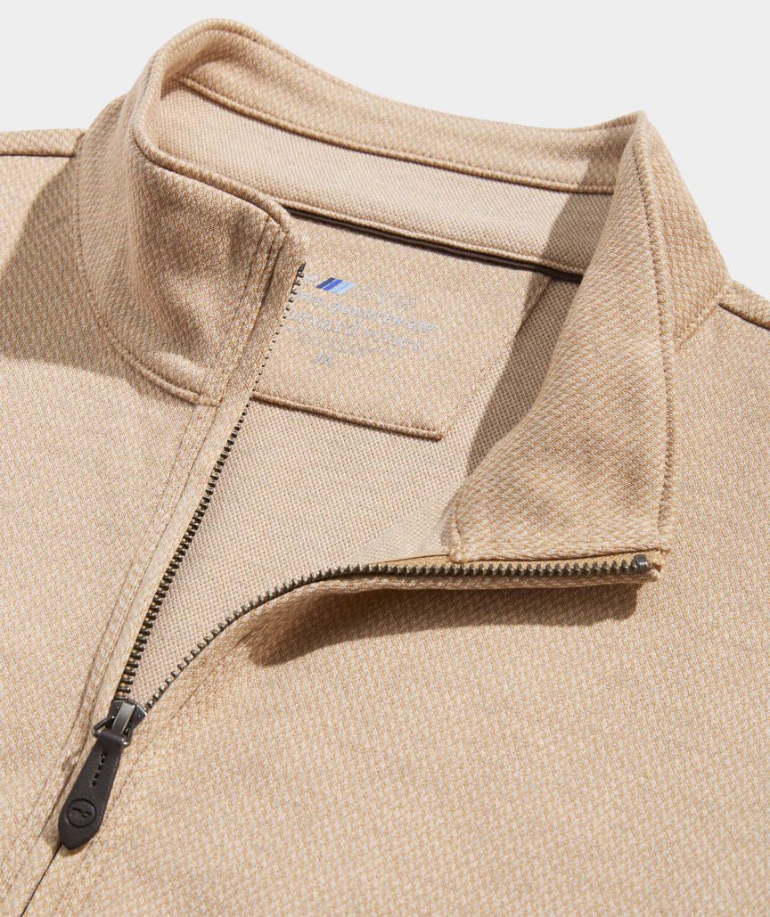 Herringbone Bluffs Performance Quarter Zip