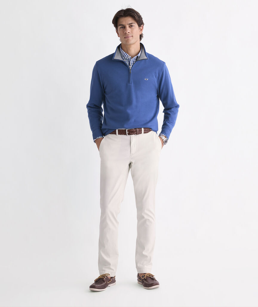 Solid Saltwater Quarter Zip