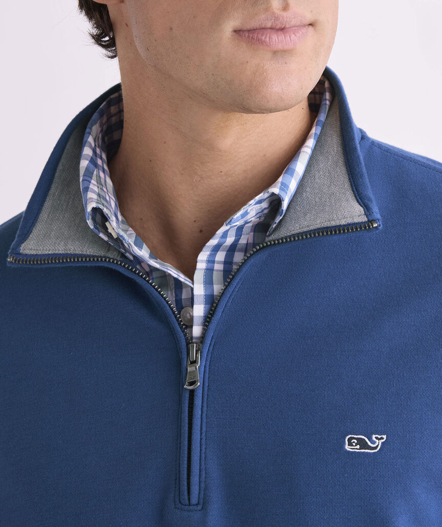 Solid Saltwater Quarter Zip