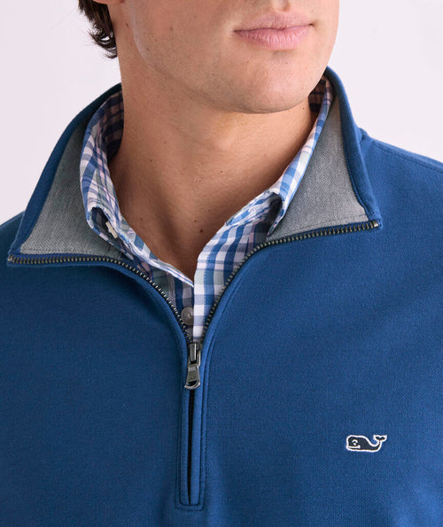 Solid Saltwater Quarter Zip
