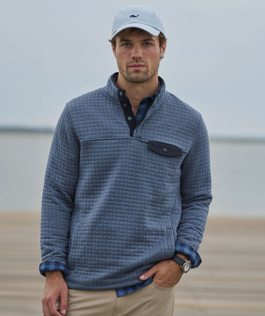 Quilted Navigator Quarter Snap