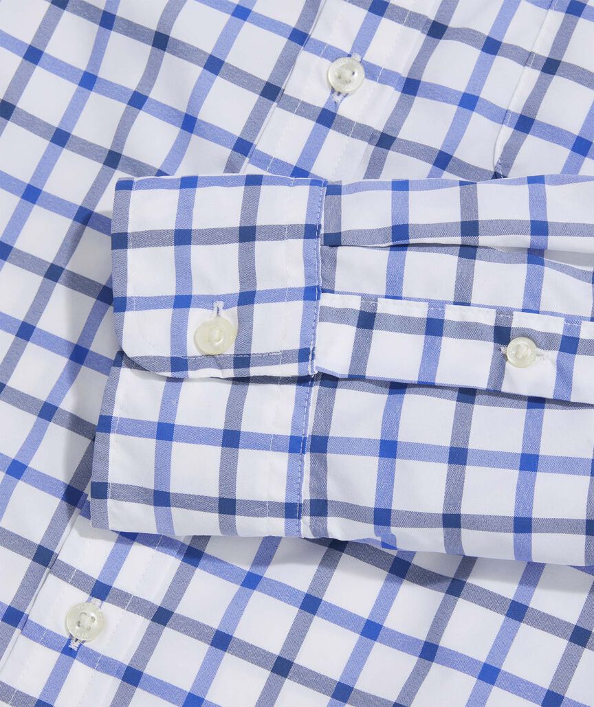 Check On-The-Go Nylon Shirt