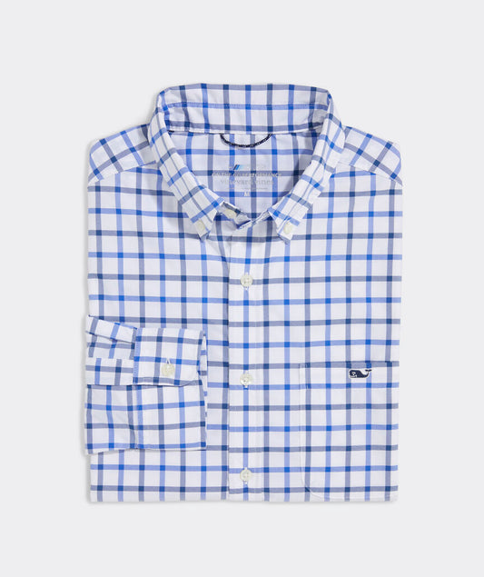 Check On-The-Go Nylon Shirt