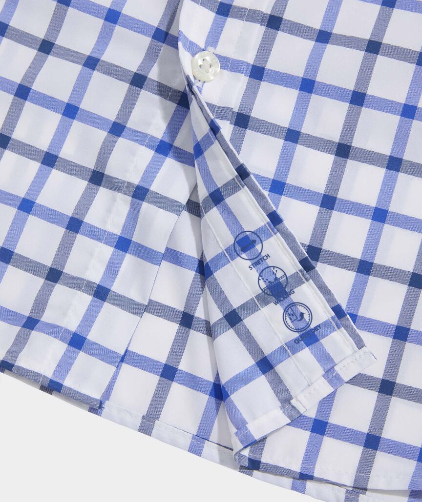 Check On-The-Go Nylon Shirt