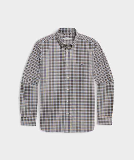 Plaid On-The-Go Nylon Shirt