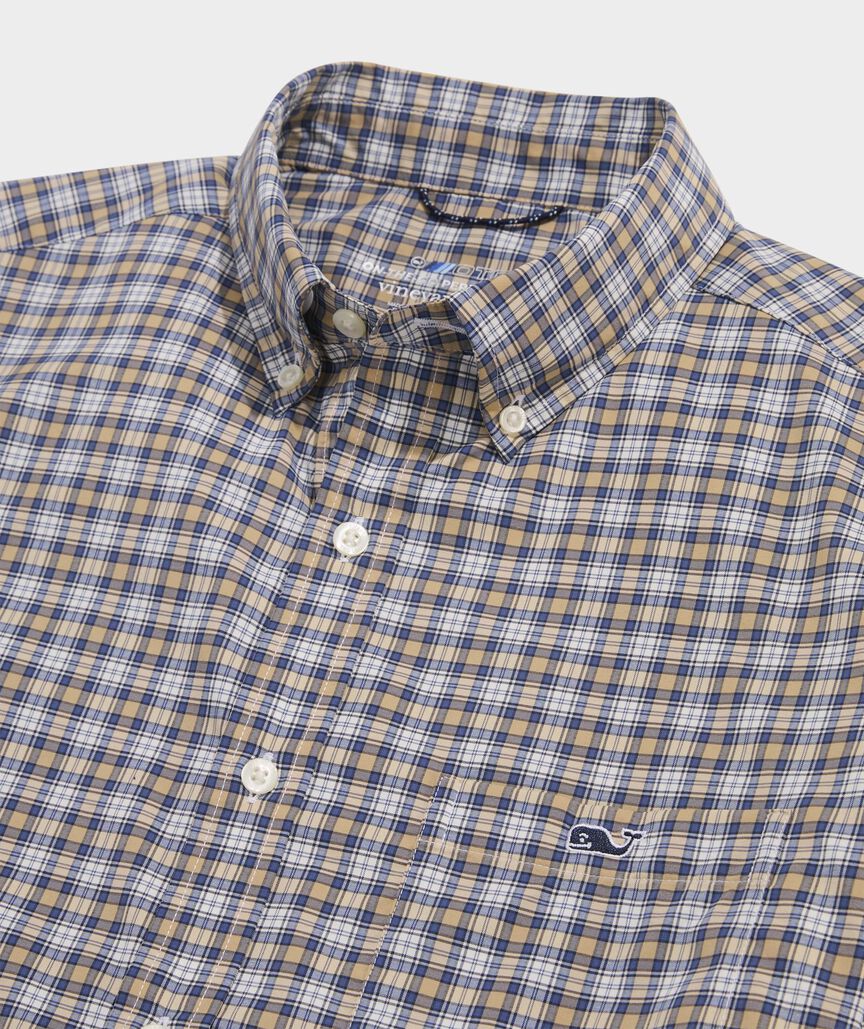 Plaid On-The-Go Nylon Shirt