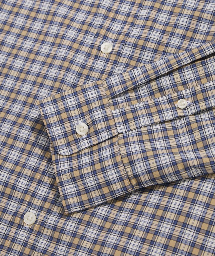 Plaid On-The-Go Nylon Shirt