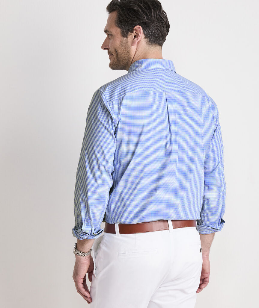 Tradewind Check Performance Cotton Shirt