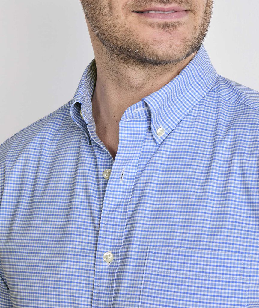 Tradewind Check Performance Cotton Shirt