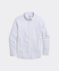 Moorings Tattersall Performance Cotton Shirt