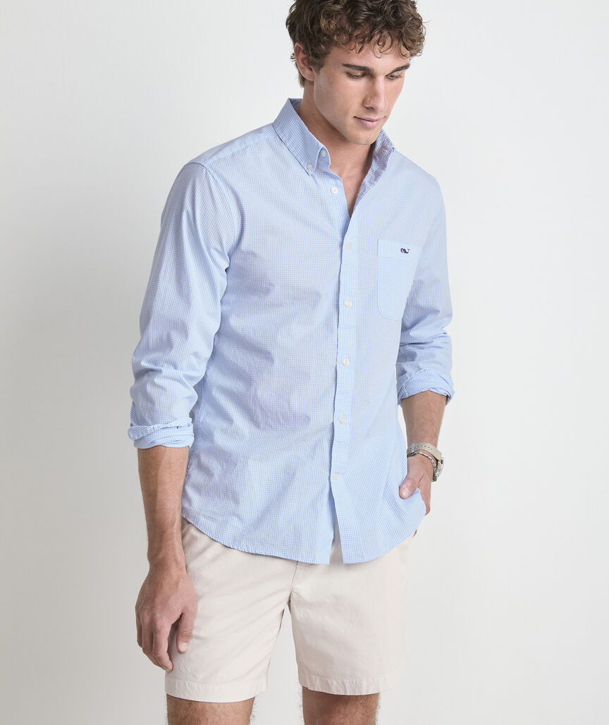 Anegada Gingham Perfect Wash Shirt