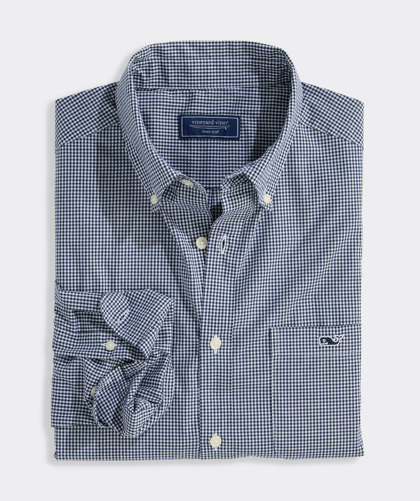 Anegada Gingham Perfect Wash Shirt