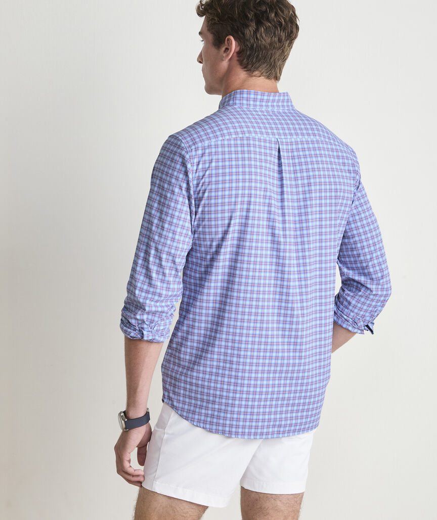 Cobia Check Featherweight Performance Shirt