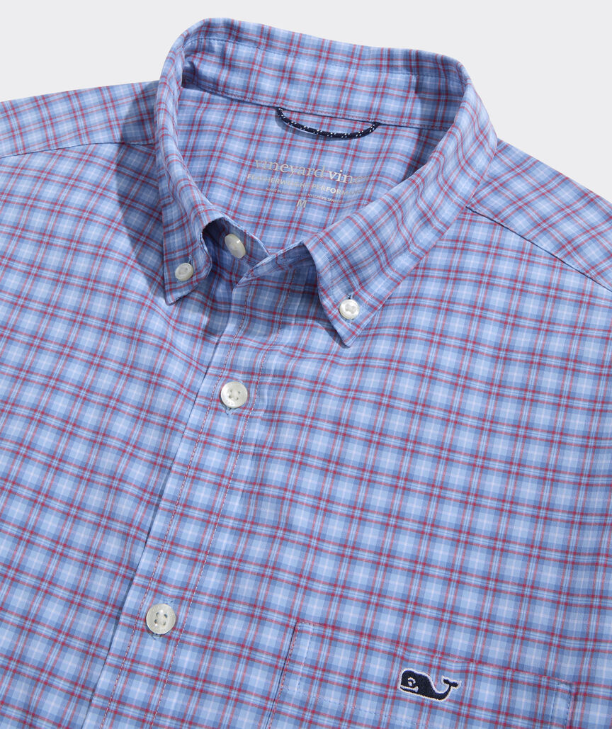 Cobia Check Featherweight Performance Shirt