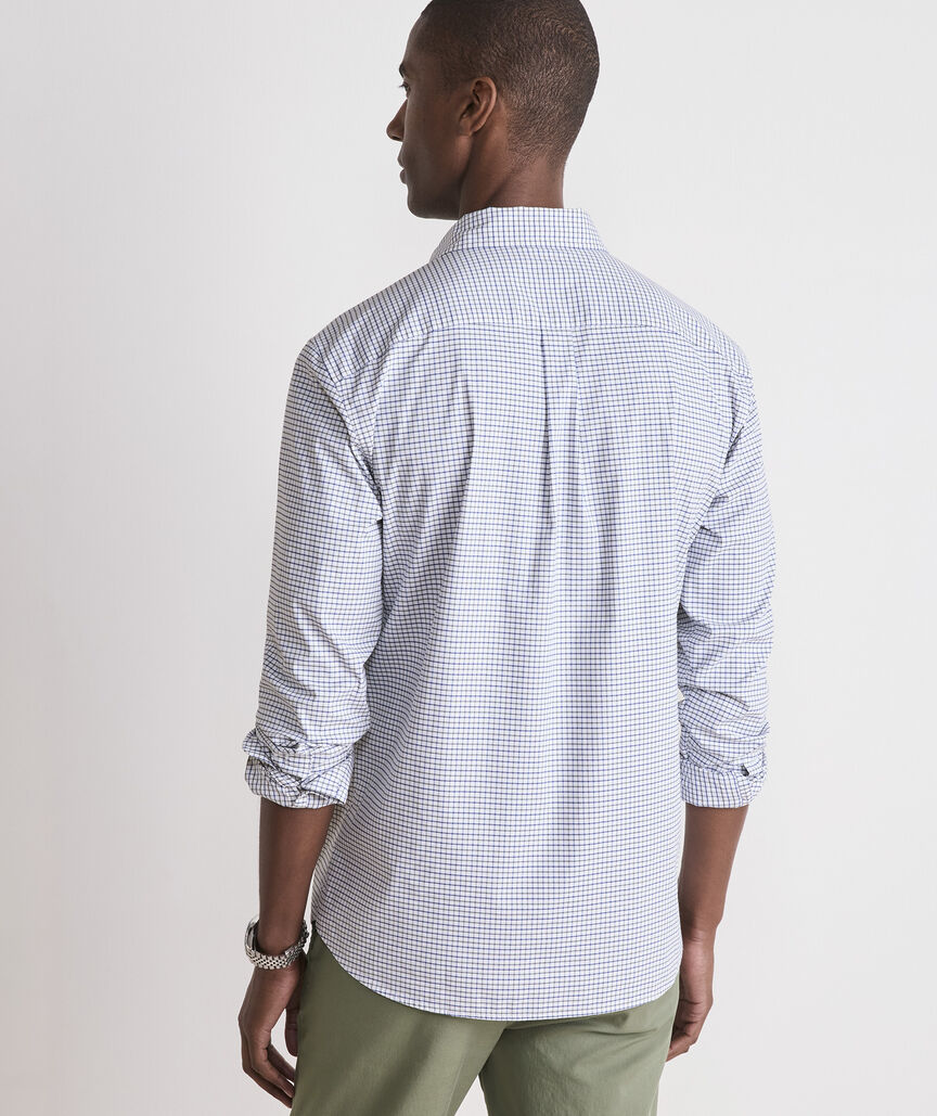 Wauwinet Tattersall Performance Cotton Shirt