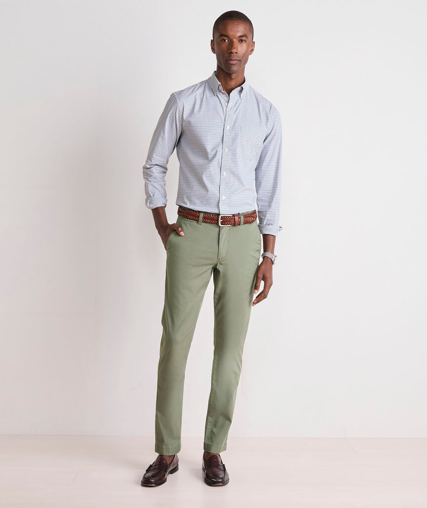 Wauwinet Tattersall Performance Cotton Shirt