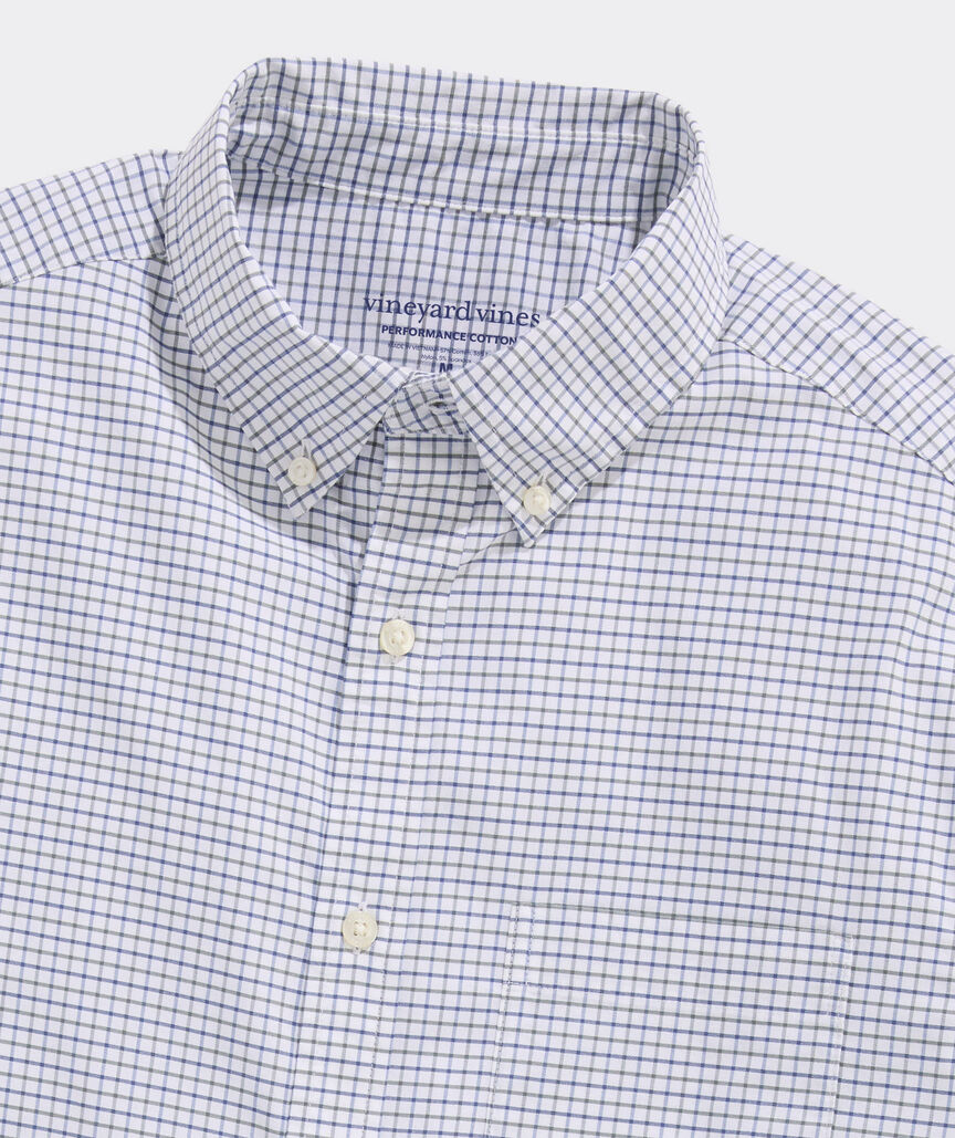 Wauwinet Tattersall Performance Cotton Shirt