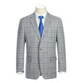 Classic Fit Checked Suit Jacket